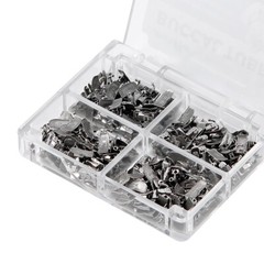 50Sets Dental Orthodontic Buccal Tube 1st Molar Bondable Non-Conv Roth.022 Mesh