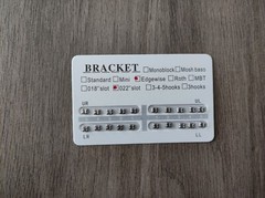 100Sets Dental Orthodontics Brackets Standard Edgewise 022 Slot No Hook