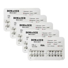 1×Dental Orthodontic Metal Bracket Brace Mini Edgewise 022 3 Hook 20PCS/Pack