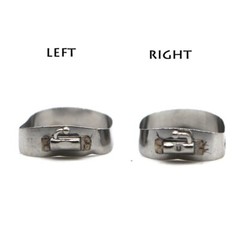 5-100 packs Dental orthodontic 1st molar prewelded band roth #40+ 022″ U1/L1 4*1