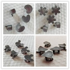 Dental Orthodontic Metal Braces Cartoon Brackets Mini Roth 022 345 hooks 5 Size