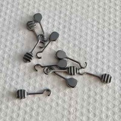 Dental Orthodontic Bonding Crimpable Hook Adhesive Hooks Arch Wire Left/Right