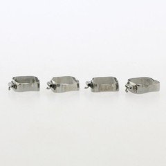 4Pcs/Pack Dental Molar Buccal Tube Prewelded Bands MBT/Roth U1/L1 U2/L1 U3/L2