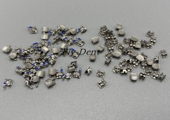 Dental Orthodontic Bracket Braces Mini Roth 022 Slot Hooks 345 Metal In Bulk