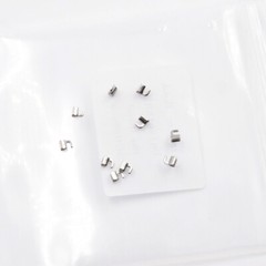 10 Bag Dental High Quality Sliding Crimpable Hooks Long Anchorage System Sliding