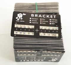 100 Sets Dental Metal Brackets Braces Mini Roth/MBT 022 Slot 345 hooks Mesh Base