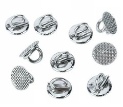 200Pcs Dental Orthodontics Lingual Button Direct Bondable Eyelet Round Base Ss.