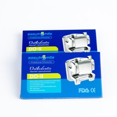 Dental Orthodontic Self-ligating Brackets Roth/MBT Mesh Base Bracket Hook 022