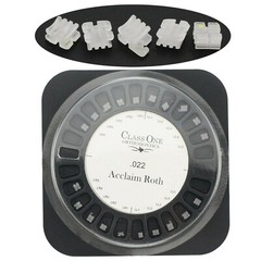 Dental Orthodontic Ceramic Bracket Braces 5*5 Roth/MBT/Edgewise 0.018/.022 3-4-5