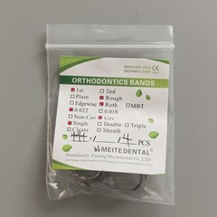 10Sets Dental Ortho Roth 022 1st Molar Cov Buccal Tube Prewelded Bands 29-44+