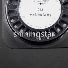 10 Set ClassOne Dental Orthodontic Ceramic Bracket Mesh Base MBT.022 345 Hooks