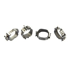 85Kit GAC Orthodontic Molar Bands Buccal Tube 1st Molar MBT 022 Lingual Sheath