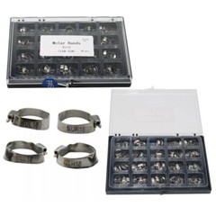 Dental Bands with Buccal Tube 1st Molar Roth MBT .022 16#-35 36#-40+ U2L1 U1L1