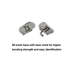Dental Orthodontic Buccal Tubes 1st 2nd Molar Roth MBT 022 Laser Marked 40pcs