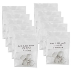 Dental Orthodontic 1st Molar Roth 022 Bands Prewelded Single Buccal Tube U/3 L/2