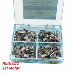 Dental Orthodontic Buccal Tube 1st 2nd Molar Tube Roth MBT 022/018 FDA CE