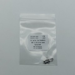 10Sets Dental Orthodontic 1st Molar Wide Big Brackets MBT 022 With hooks