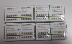 20Pack Dental Orthodontic Metal Braces Bracket Mini Roth 022 345hooks Mesh Base