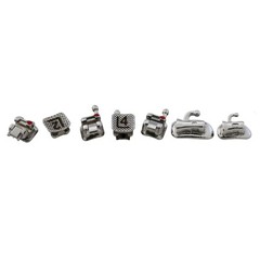 Orthodontic Self Ligating Brackets Buccal Tubes 7-7 Thomas M Roth MBT 022 Damon