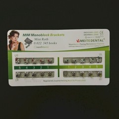 20Sets Dental Orthodontics MIM Brackets Braces Mini Roth 022 345/3/no Hooks