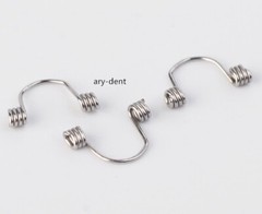 10Pcs Dental Anterior Teeth Torque Torquing Spring Orthodontic Arch Wire Single