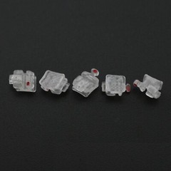 Orthodontic Damon Clear Self Ligating Bracket Ceramic Brace MBT Roth 022 Cu-Niti