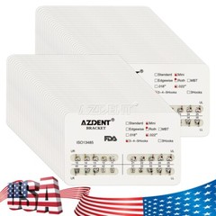 AZDENT Dental Ortho Niti Arch Wires Round/Rectangular Ovoid/Nature/ Brackets