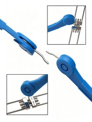 Dental Orthodontic Expander Swivel Key Tool for Palate Expanders 2Pcs