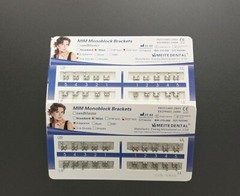 100Sets Dental Ortho Brackets Metal Braces Monoblock Mini Edgewise 022 345 hooks