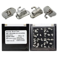 Creative Orthodontic buccal tube Laser Marked 1st 2nd Molar Bracket