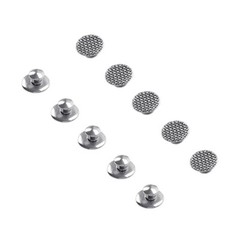 50 Pcs Dental Orthodontic Lingual Button Bondable Round Mesh Base Bonding