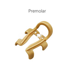 Dental Moisture Clip Cotton Roll Clips Premolar Molar Hemostatic Clamps Resin