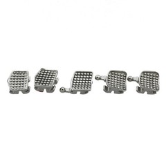 Dental Orthodontic Brackets Metal Braces MIM Mini Roth MBT 022 345 Hooks 5-5 OC