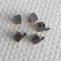 10 Packs Dental Orthodontic Metal Brackets Braces Mini Roth.022 Hooks 345