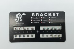 100Sets Dental Orthodontic Metal Brackets Mini Roth 022 Slot 345 hooks Mesh Base