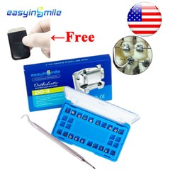 EASYINSMILE Dental Brackets Orthodontic Self Ligating Roth022 345Hook Mini Brace