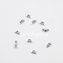 10Packs Dental Lingual Sheath No Hook Orthodontic Biomedical SS 10Pcs/Pack