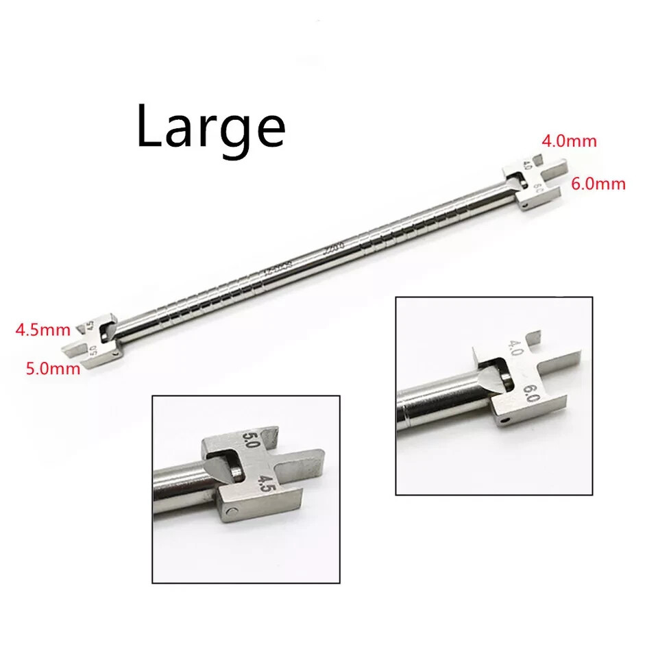 Dental Orthodontic Adjustable Angle Placement Gauge Bracket Positioner