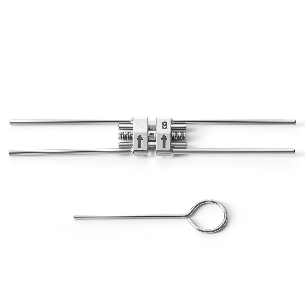 5X Dental Ortho Expansion Screw Hyrax Rapid Palatal Expander 8/11mm + 5pcs Key