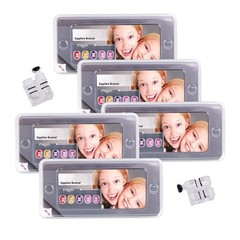 AZDENT Dental Orthodontic Sapphire Ceramic Brackets Braces Roth.022 Hooks 345 US