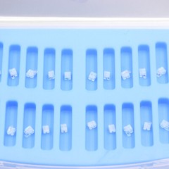 Dental Orthodontic Monocrystalline Sapphire Brackets 345 Hooks Roth/MBT 022/018
