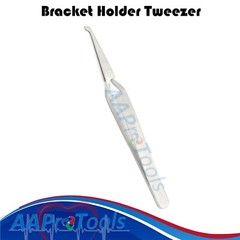 AAPRO 3 PC Dental Direct BondING Bracket Holder Fine Tip Positioning Tweezers