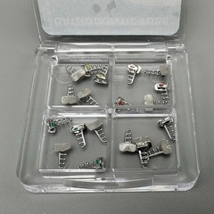 Dental Orthodontic Bondable Tube Molar Roth MBT lst 022 AUX Hole Multifunctional