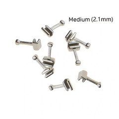 Dental Stainless Steel Orthodontic Crimpable Arch Hooks Long/Medium/Short Tube