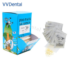 5000Pc/Box Dental Rubber Bands Orthodontics Braces Elastics Animal Traction Ring