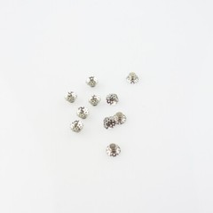 10PCS Dental Orthodontic Lingual Buttons Bondable round/rectangular Mesh Base