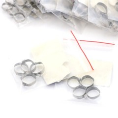 Dental Orthodontic 1st Prewelded Bands Roth 022 U3L2 Molar Buccal Tube 29 to 43+