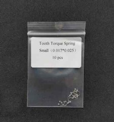 10Pcs/Bag Dental Orthodontic Anterior Teeth Torque Wire Spring Rectangular