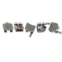 10 sets Dental Orthodontic Brackets Metal Braces MIM Mini Roth 022 345 Hooks 5-5