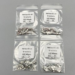 100 Pcs Dental Orthodontic Metal Bracket Standard Roth 022 345 Hooks In Bulk